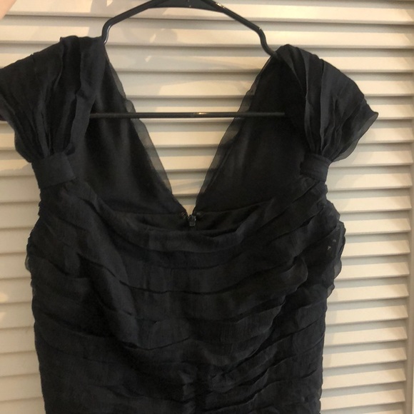 Tadashi Shoji Ruched OffShoulder Sheath Retail$328 - Picture 4 of 6